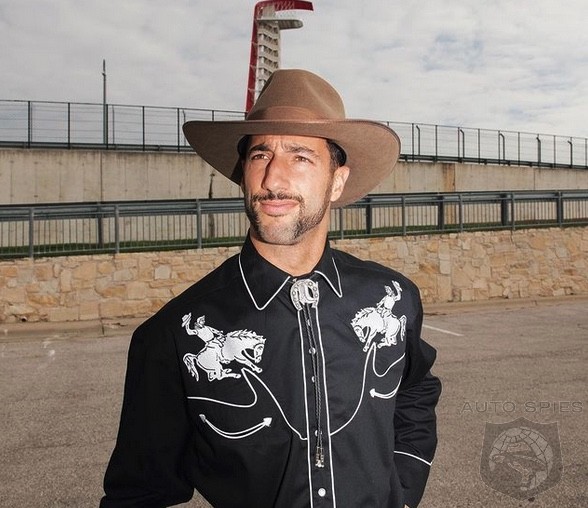 WATCH: Formula 1 Driver Daniel Ricardo Tries To Talk Texan